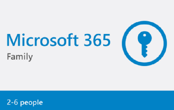 Microsoft 365 Family US$129.99 Gift Card product image