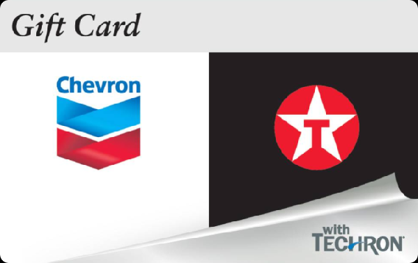 Chevron and Texaco US$30 Gift Card product image