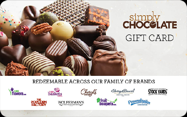 Simply Chocolate US$75 Gift Card product image