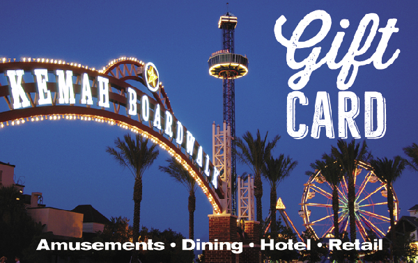 Kemah Boardwalk US$300 Gift Card product image