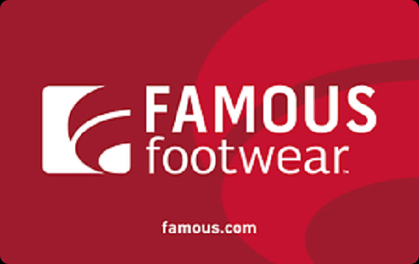 Famous Footwear US$75 Gift Card item image