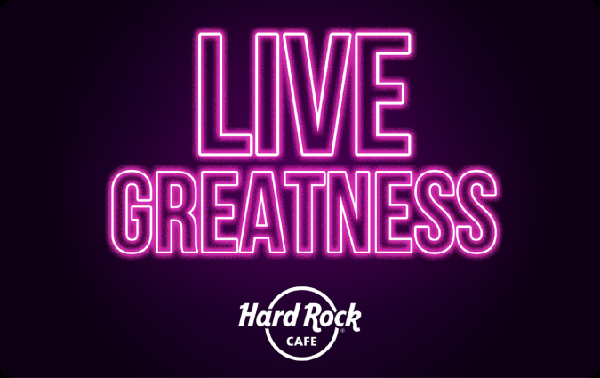 Hard Rock Cafe US$300 Gift Card product image