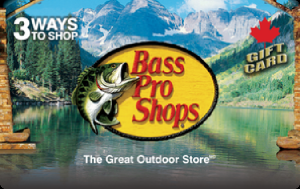 Bass Pro Shops CA$300 Gift Card product image