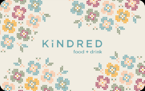 Kindred Food and Drink CA$300 Gift Card product image