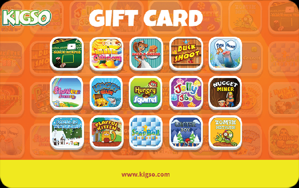 Kigso Games UK £10 Gift Card product image
