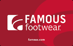 Famous Footwear US$25 Gift Card product image