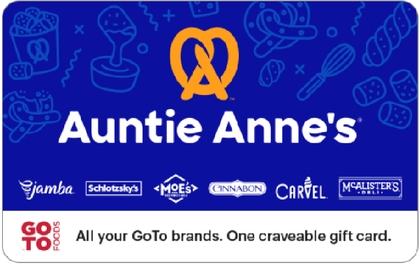 Auntie Anne’s US$15 Gift Card item image