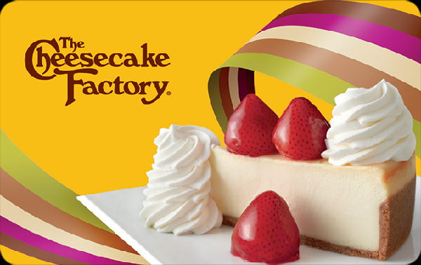 The Cheesecake Factory US$25 Gift Card product image