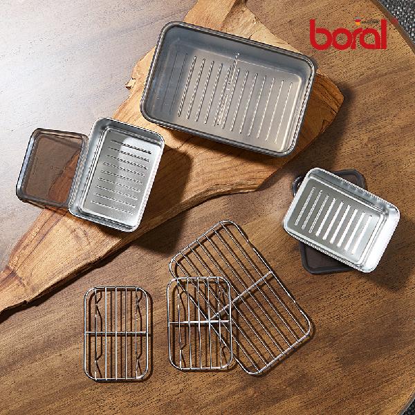 Stainless Square Bat Tray 9P SET BR-BT200S product image