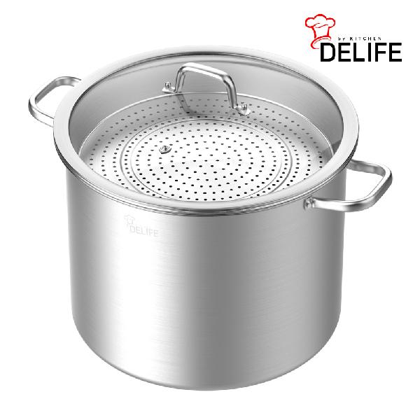 IH Stock Pot & Steamer Set (28cm Stock Pot) product image