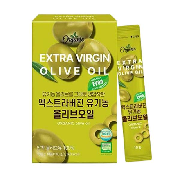 Extra Virgin Organic Olive Oil (10g×14 Pouches) product image