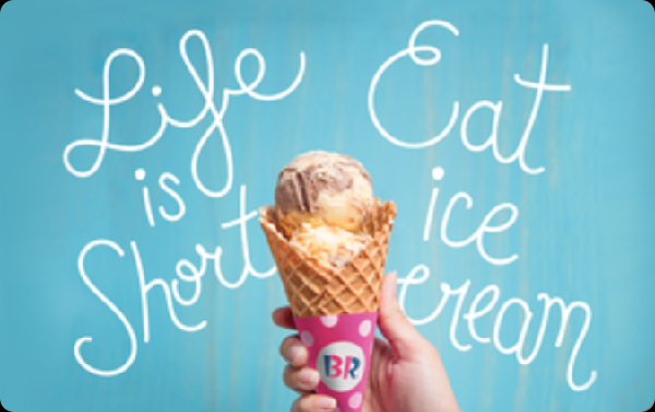 Baskin Robbins US$30 Gift Card product image