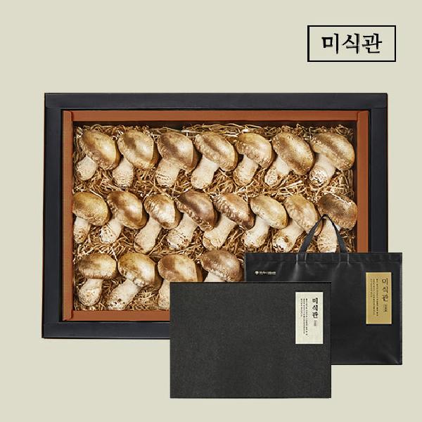 [Paper Box] Songhwa Mushroom Premium Set No. 2 1kg (Pesticide-Free Fresh Mushroom approx. 25pcs) product image