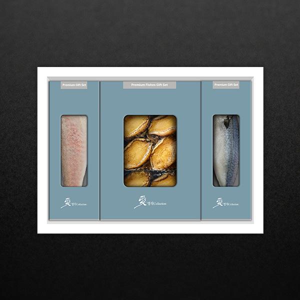 Premier Trimmed Seafood 3 Selections_Premium No. 3 (White Tilefish, Abalone, Mackerel) item image