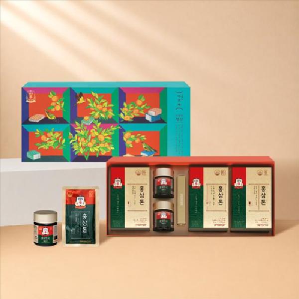 Daborok Jinsim Jeongseong (Red Ginseng Tonic 21 Sticks, Jingo 2 Bottles) product image