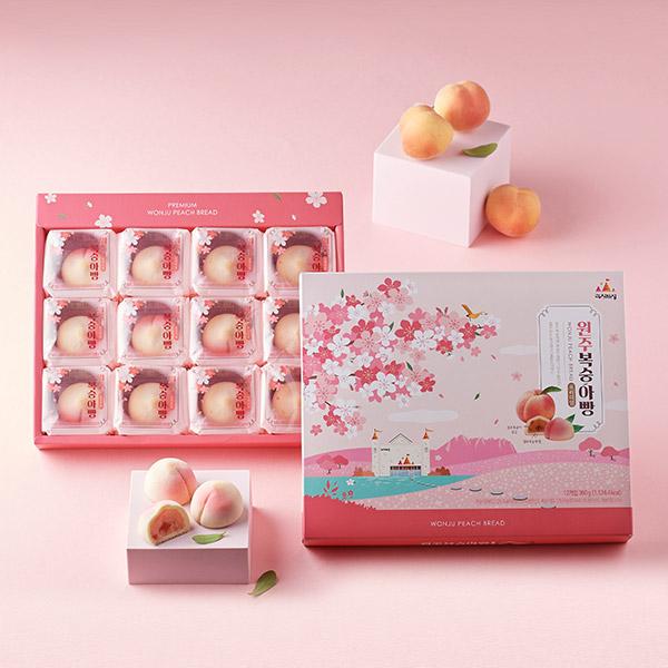 Wonju Peach Bread Gift Set [12 pcs] product image