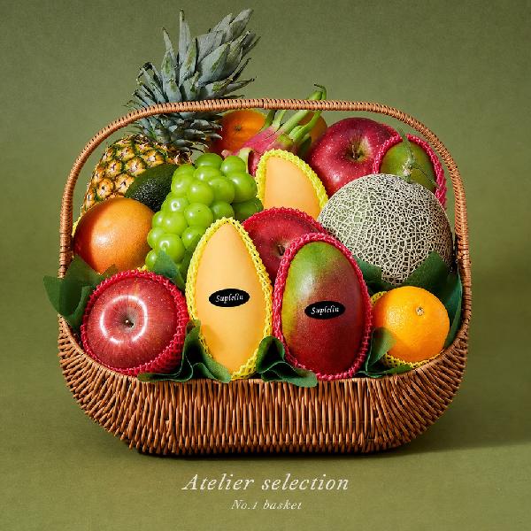 Atelier Selection Lux Basket No. 1 Mixed Fruit Gift Set (Total 10kg or more) item image