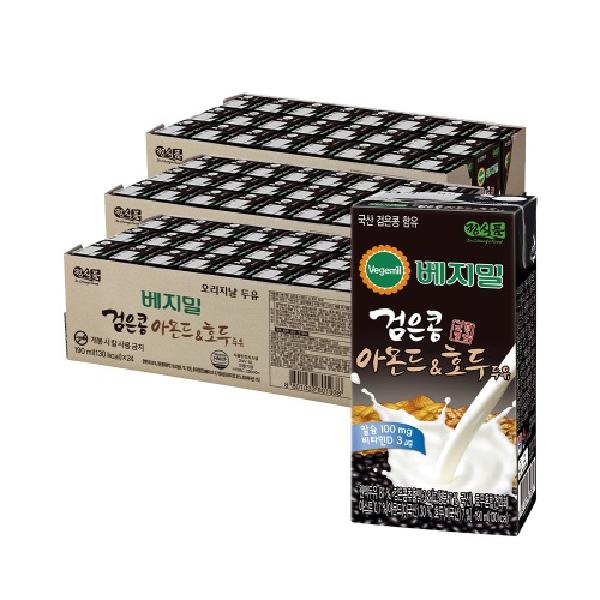 베지밀 검은콩 아몬드와호두 190ml x 72팩 item image