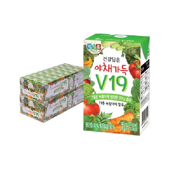 Healthy Veggie-Full V19 145ml x 48 Packs (24 Packs x 2 Boxes) product image