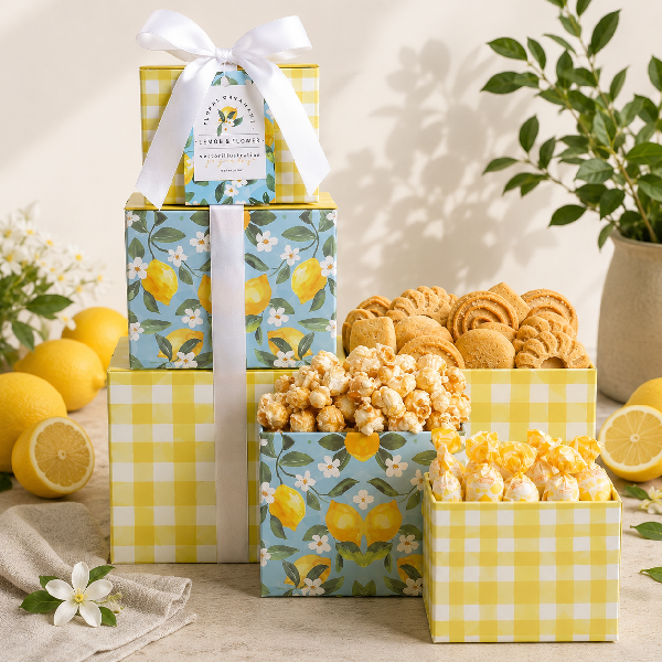 Lemon Twist Gift Tower product image