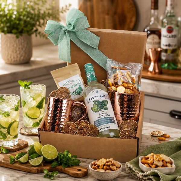Minty Mojito Delight Cocktail Gift Box product image