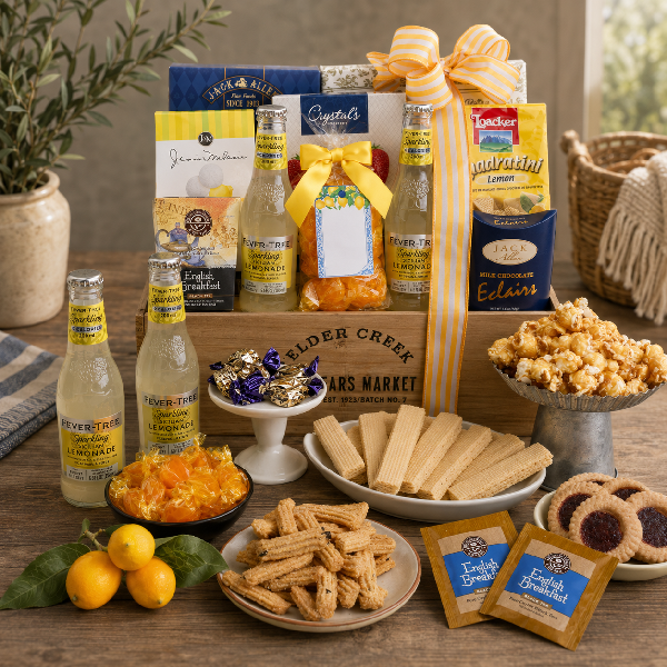 Sunshine is for Lemonade Summer Gift Basket product image