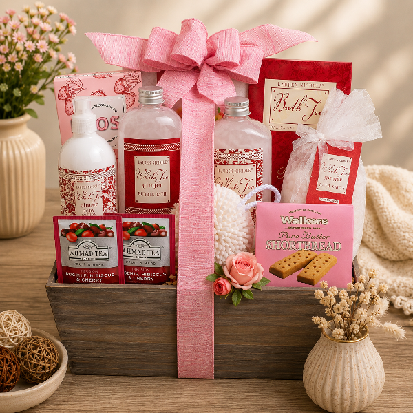 Tea & Tranquility Spa Gift Basket product image