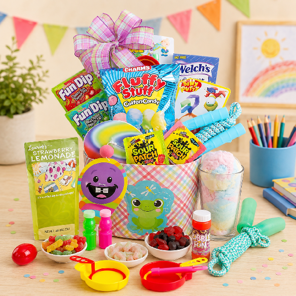 Outdoor Activity & Treats Gift Basket item image
