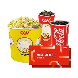 CGV Package for 2 (2 Movie Tickets + CGV Combo) product image
