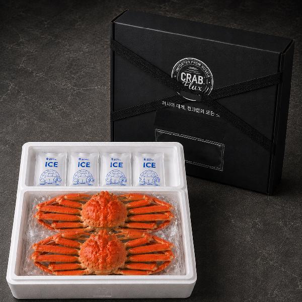 活ズワイガニ 茹で ギフトセット 特大 2尾 (約2.5kg) item image