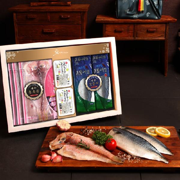 Grilling Fish Jeju Tilefish&Mackerel Set (With Fresh Wasabi Soy Sauce) product image