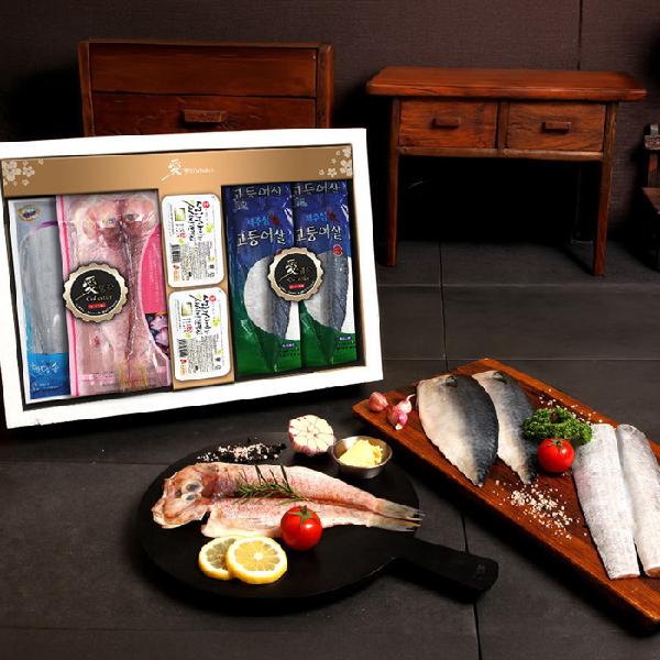Grilling Fish Jeju Seafood 3 Kinds Limited (With Fresh Wasabi Soy Sauce) product image