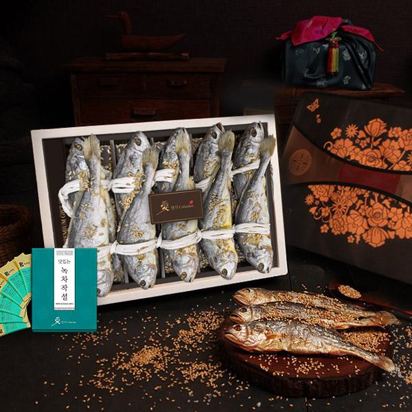Beopseongpo Whole-Barley Dried Corvina Special No.3(With Green Tea Jakseol) product image