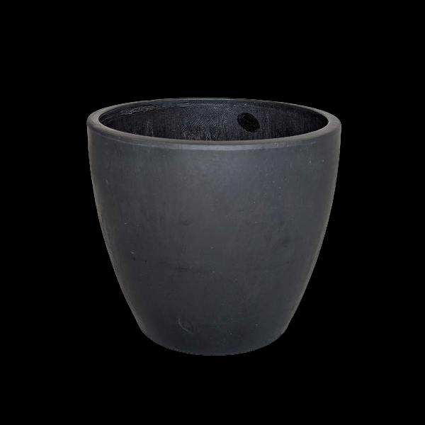 Black Eco Pot - 6" product image