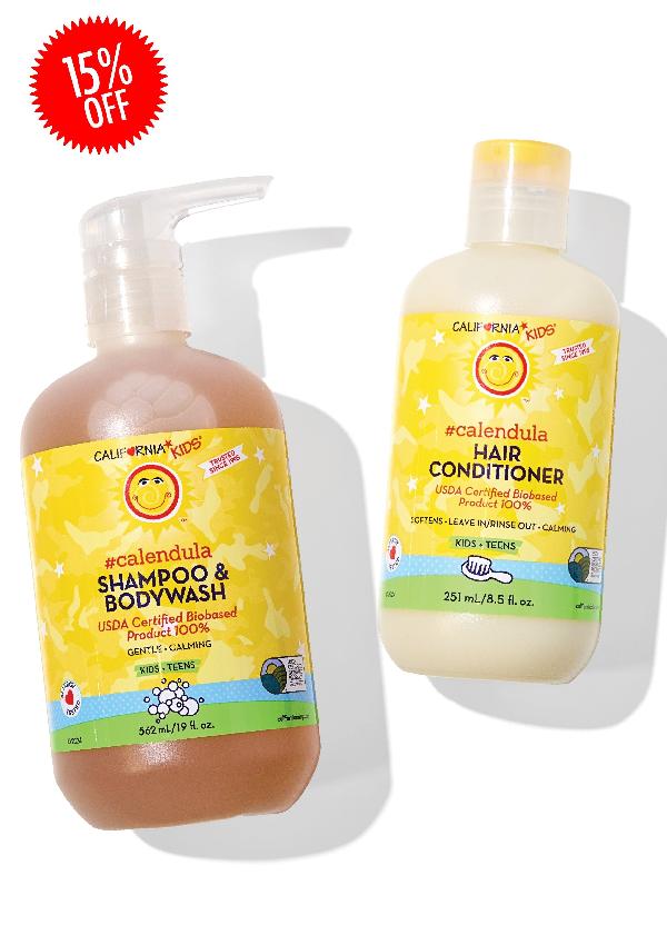 Kids #Calendula™ Shampoo + Conditioner Bundle item image