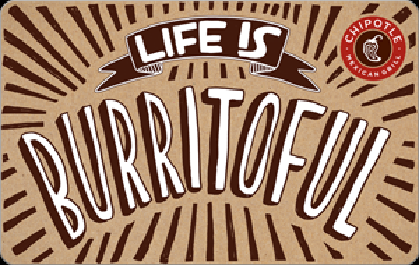 Chipotle US$100 Gift Card product image