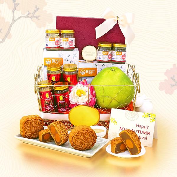 ムーンライト ハーベスト ギフトハンパー – コンラッド月餅 & ツバメの巣ドリンク - 中秋節 2026 item image