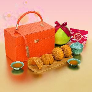Autumn Classics Mooncake Gift Box with Pomelo - Mid Autumn Festival 2026 product image