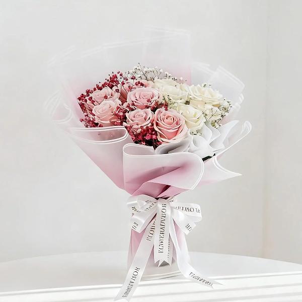 Roselle White and Pink product image