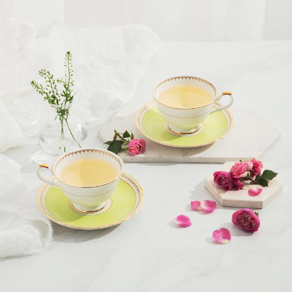Royal Apple Green Coffee Cup Set (for 2) product image
