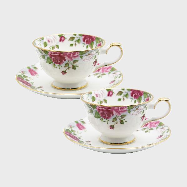 Royal Rose Coffee Cup Set (for 2) product image