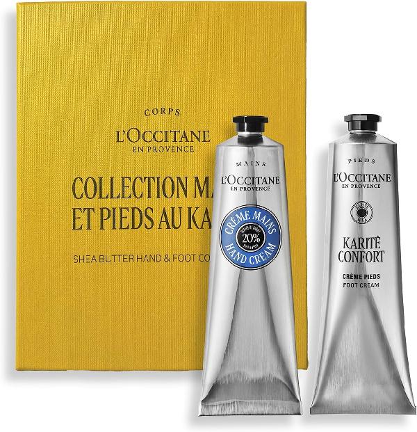 L'Occitane Shea Butter (Karité) Hand & Foot Collection Gift Set (Hand Cream + Foot Cream) product image