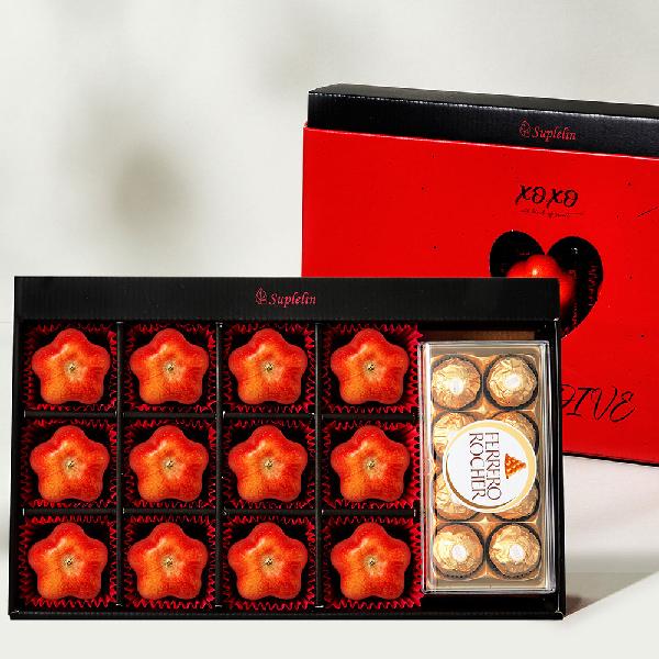 Sweet Mini Star Apple 12 pcs & Ferrero Rocher 8 pcs Gift Set item image