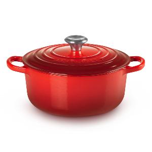 Cocotte Ronde 22cm Cherry Red SS item image