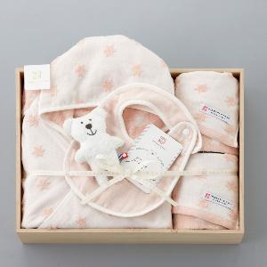Baby Gift in Wooden Box - Pink product image