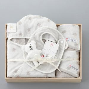 Baby Gift in Wooden Box - Gray product image