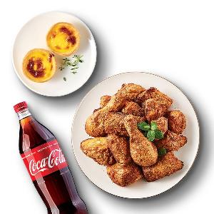 Chili Pepper Crispy Chicken + Egg Tart + Coke 1.25L product image