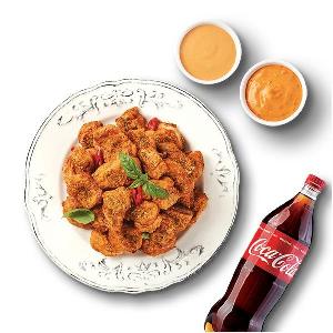Boneless Chili Pepper Crispy Chicken + Coke 1.25L product image