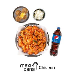 Fried Sweet Crispy Chicken+Double Cheese Ball+Coke 1.25L product image