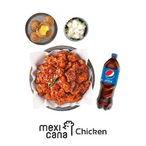 Spicy Saucy Boneless Chicken+Double Cheese Ball+Coke 1.25L product image